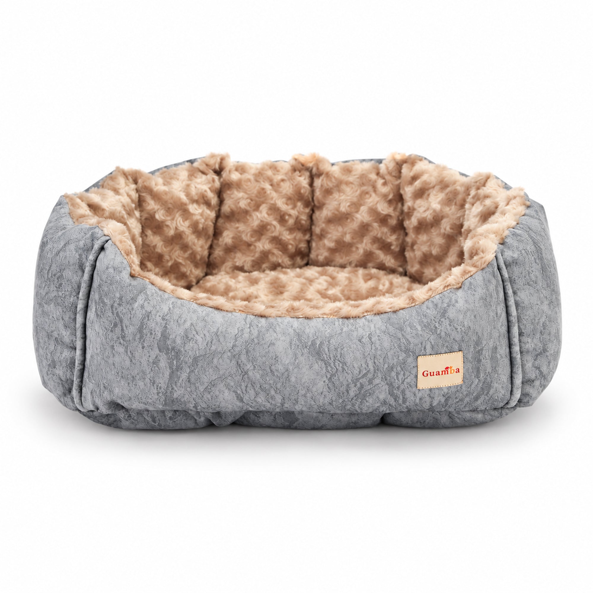 Cama París para perro suave, acolchada y lavable
