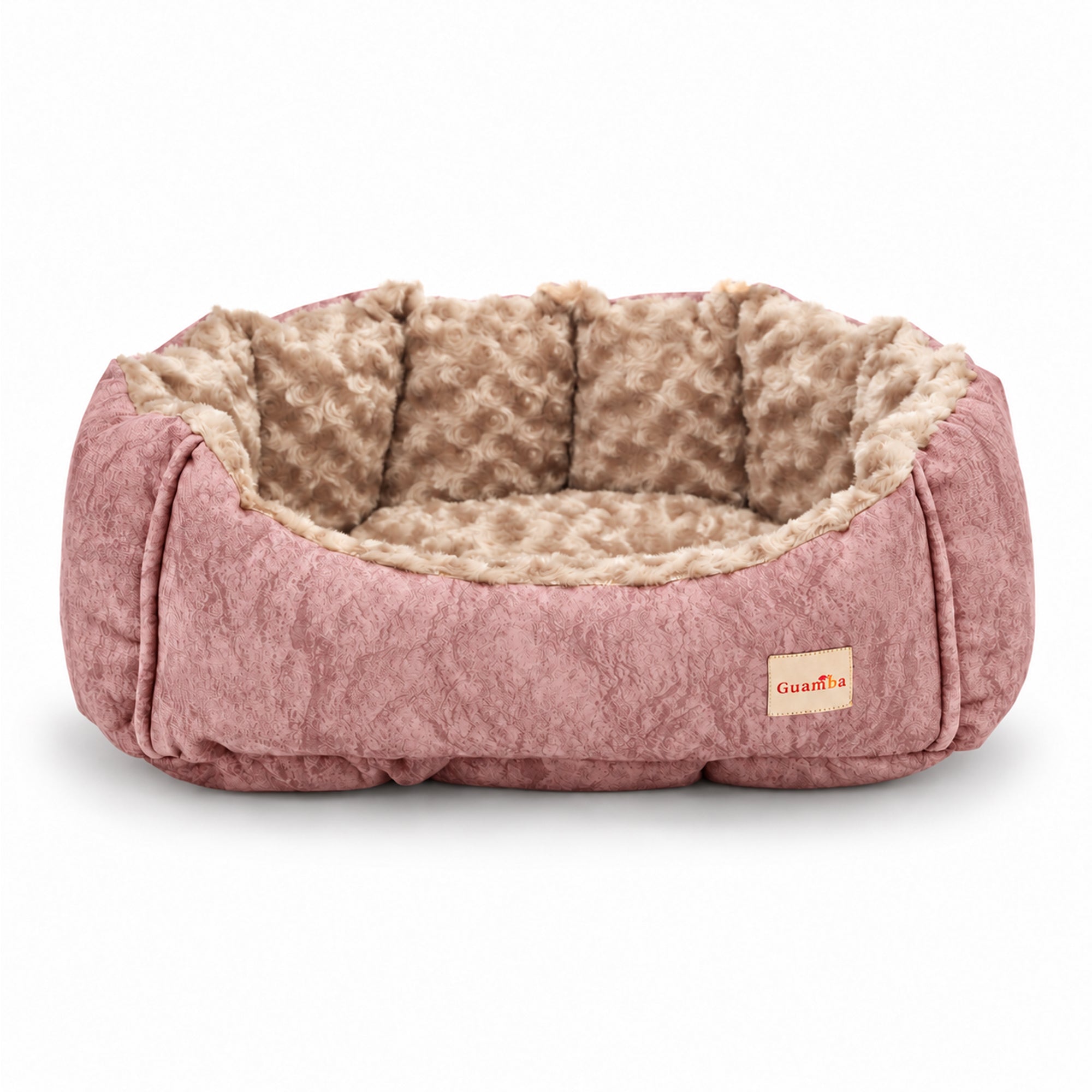 Cama París para perro suave, acolchada y lavable