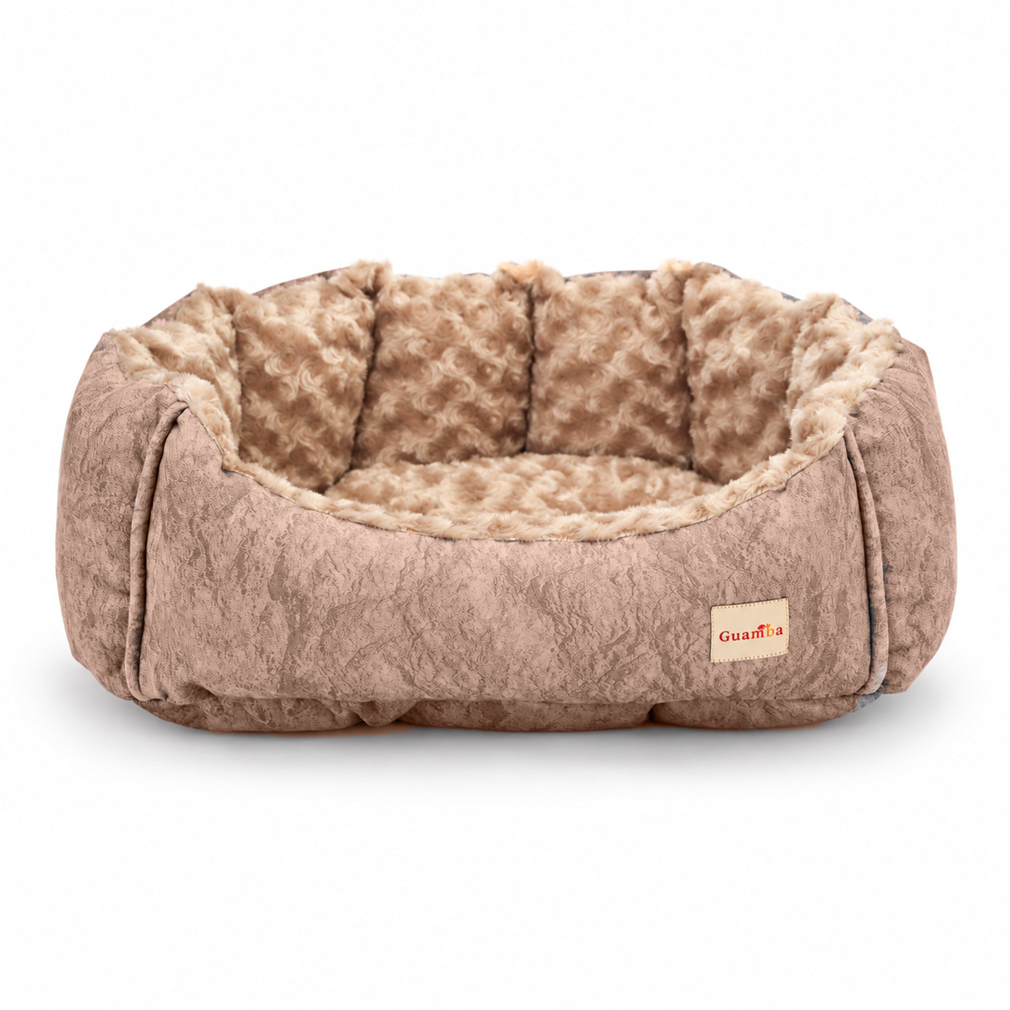 Cama París para perro suave, acolchada y lavable