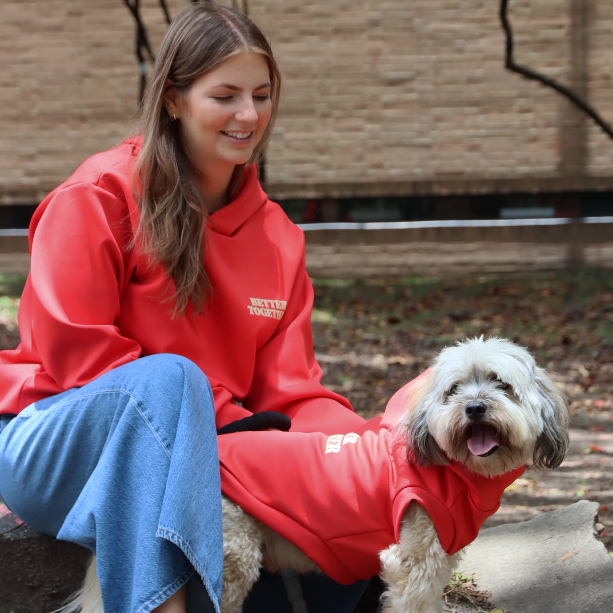 Hoodie Better Together Para Perro