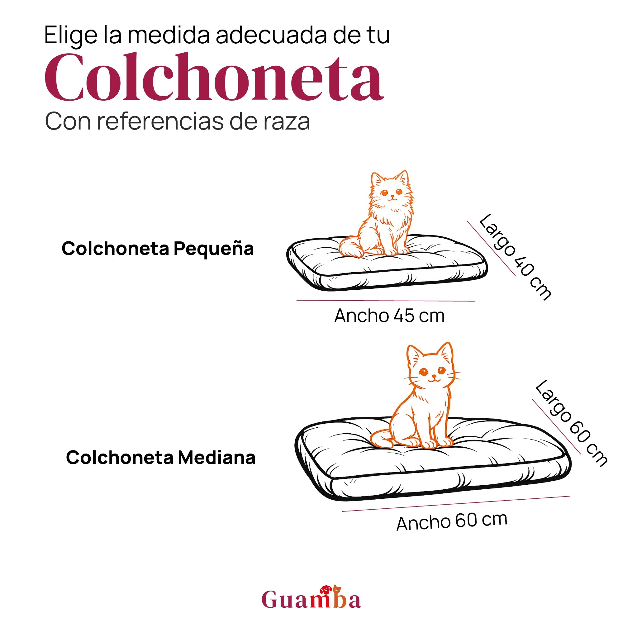 Colchoneta Guamba para gato