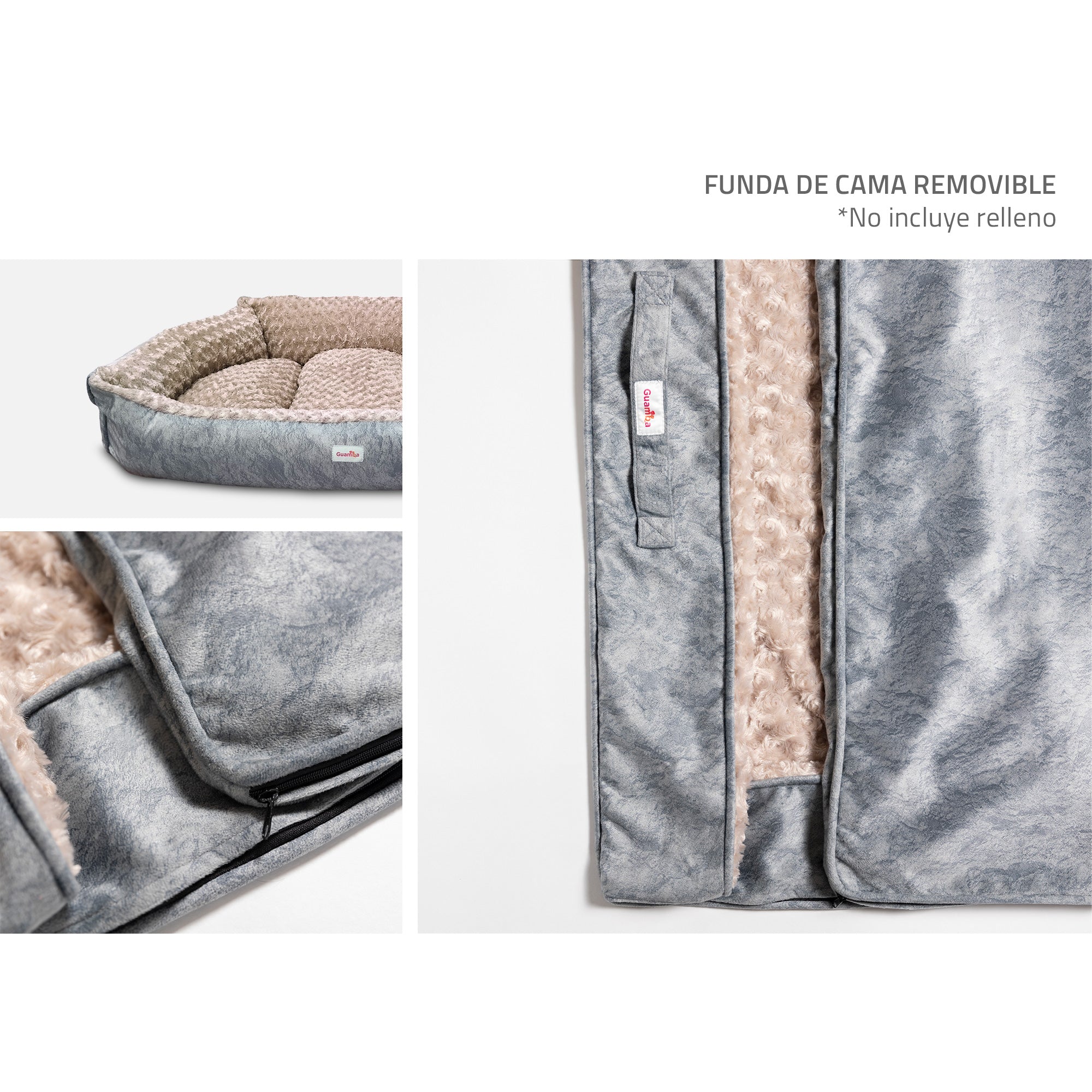 Funda cama mascota paris