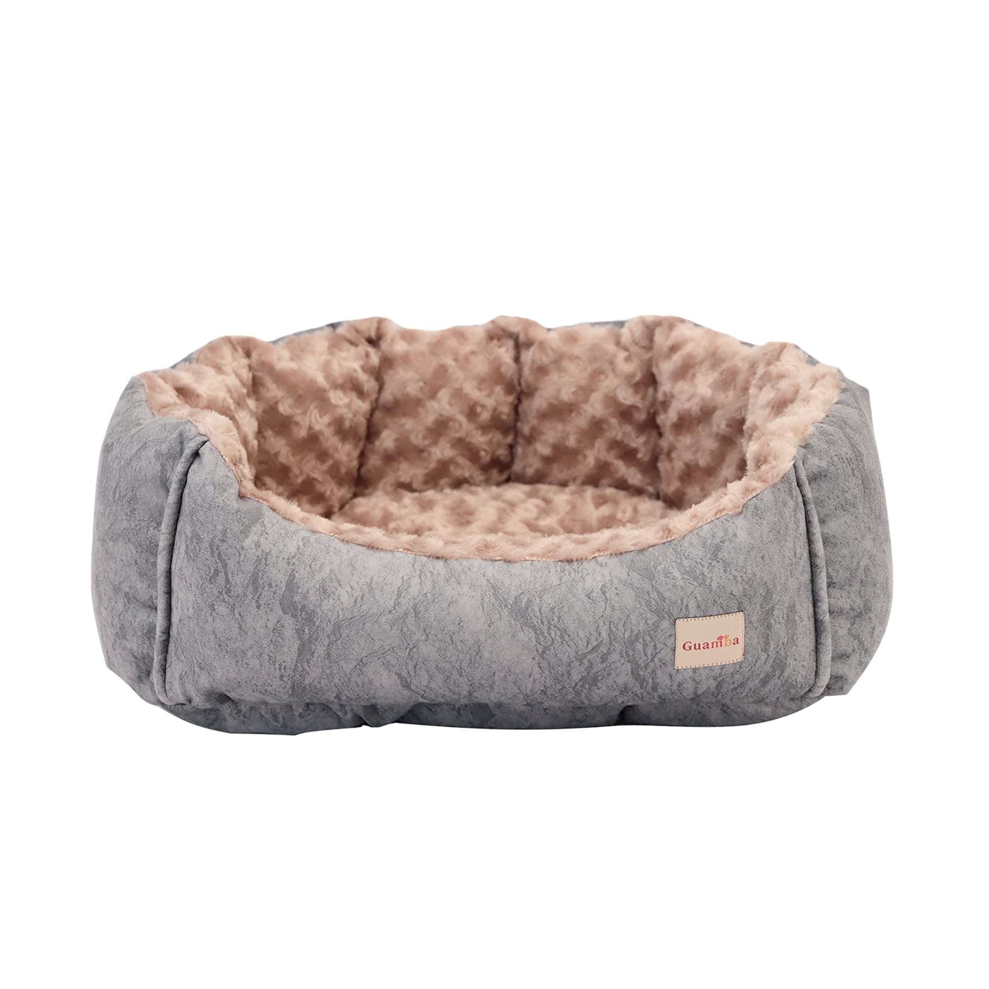 Cama París para perro suave, acolchada y lavable