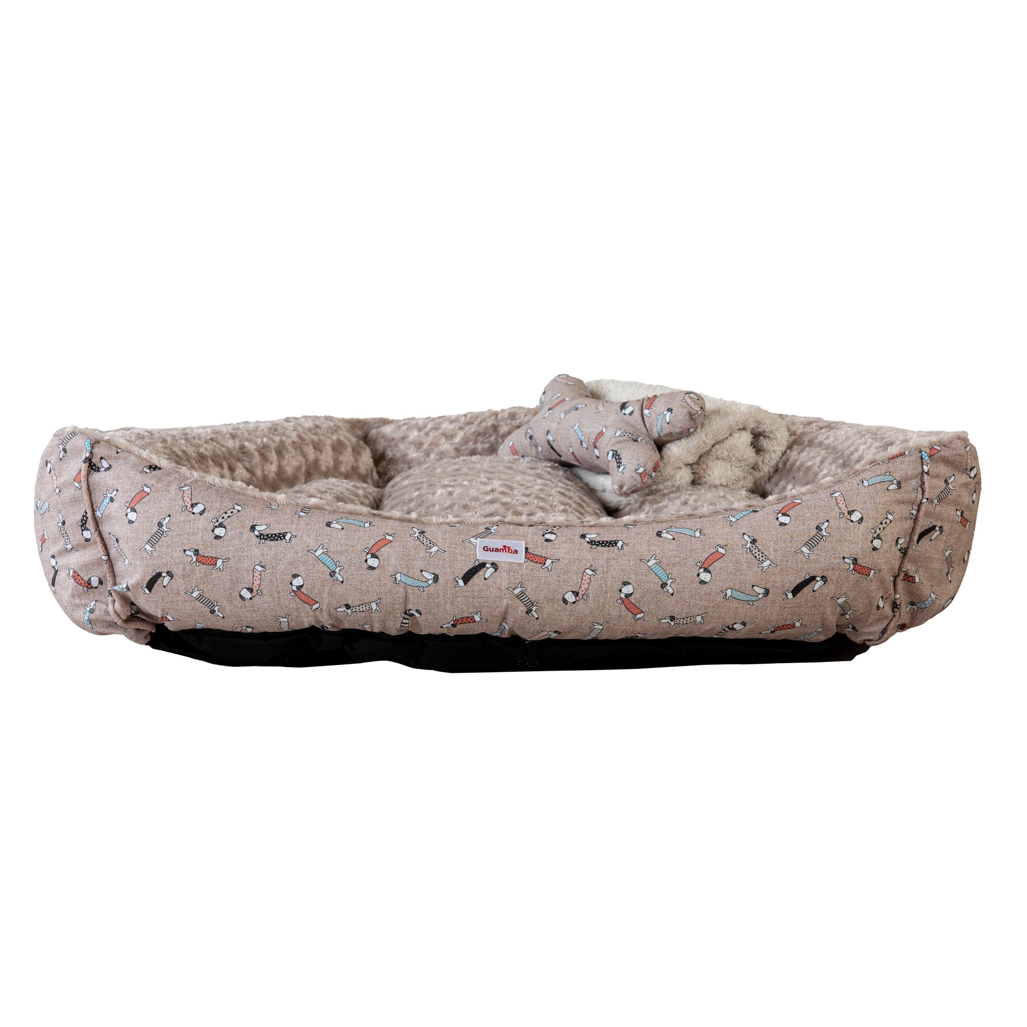 Combo Cama Para Perro Teckel