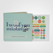 Libro de mascotas  I Woof You — Diario de historias