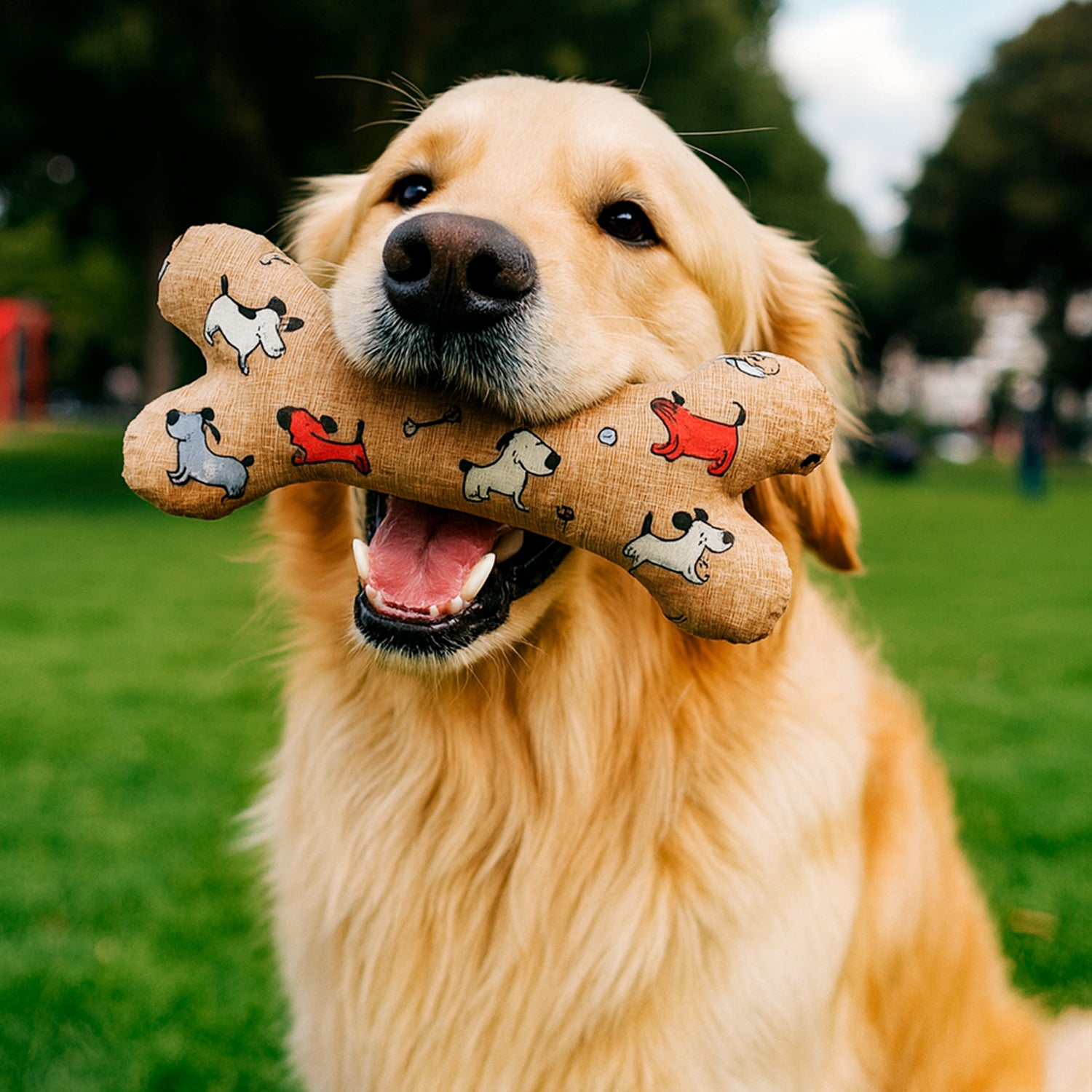 Juguete para perro Hueso