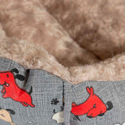 Camas estampadas para mascota