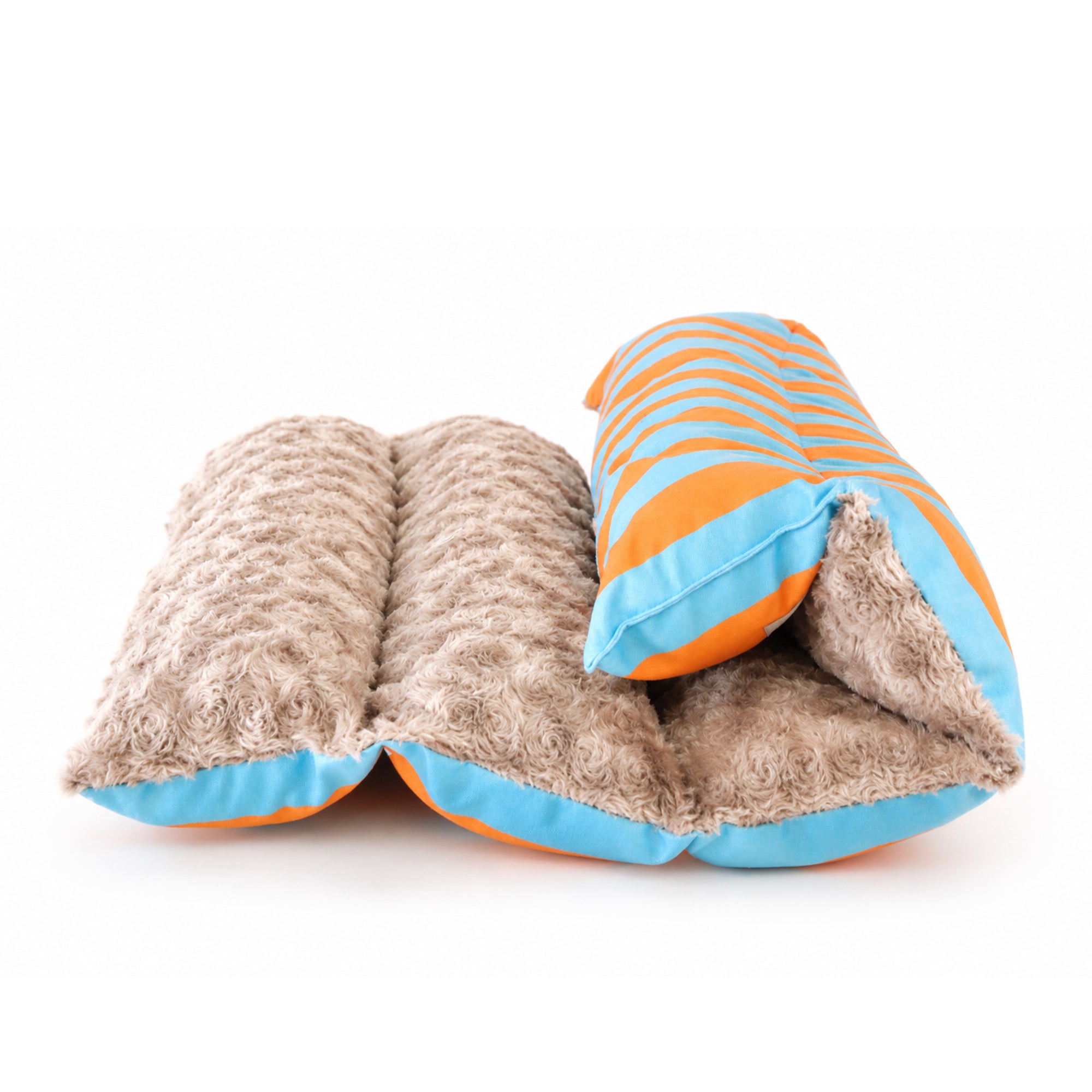 Cama portátil Travel Roll Funny para perros y gatos