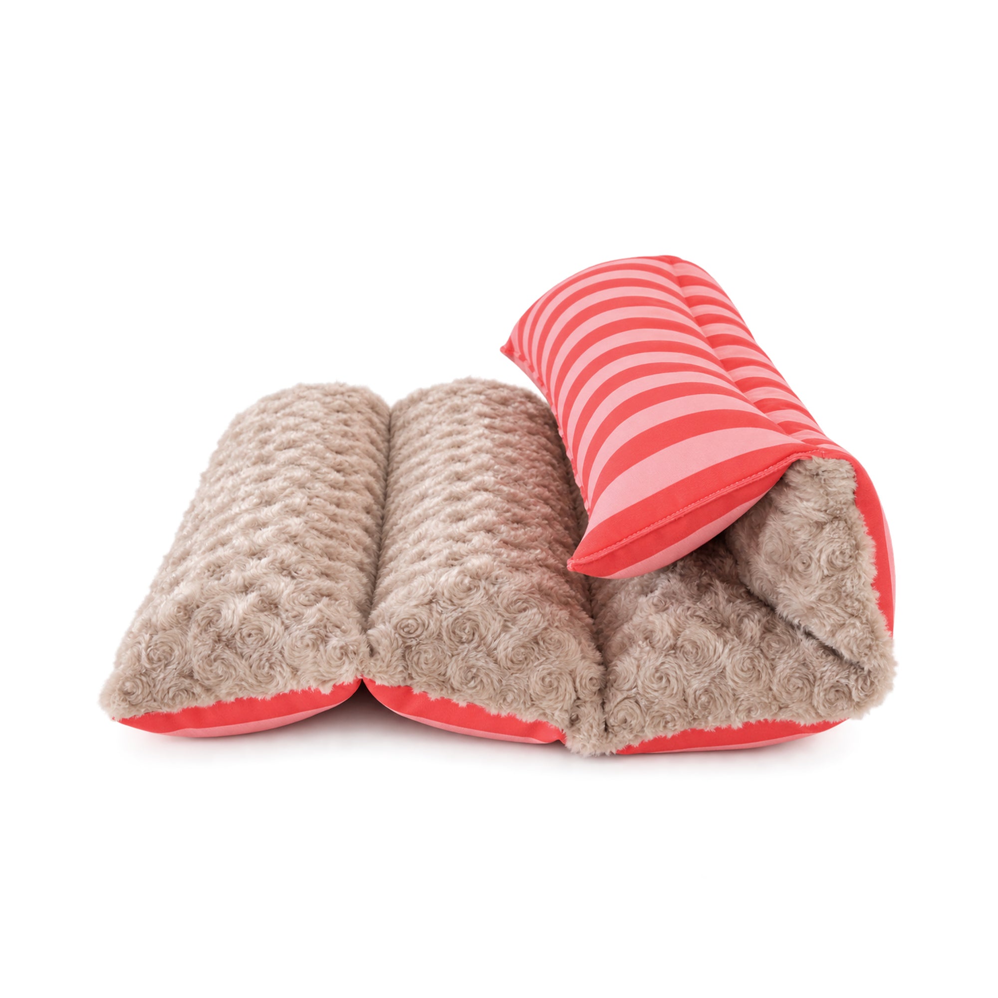 Cama portátil Travel Roll Funny para perros y gatos